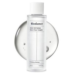 imageBiodance Skin Refining Mild PHA Toner Gentle Exfoliating Face Toner for Sensitive Skin with Ceramides ampamp NMF  507 floz150ml