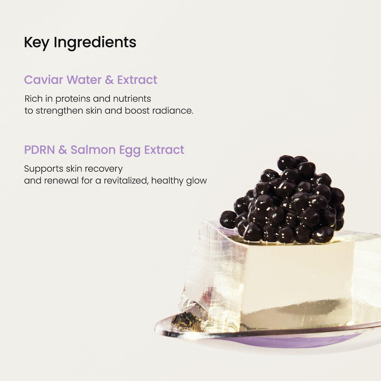 imageBIODANCE Soothing ampamp Renewal Duo Sea Kelp ampamp Caviar PDRN Real Deep Overnight Gel Mask for Glass Skin Korean Skincare Gift Set Christmas Gift Stocking Stuffers