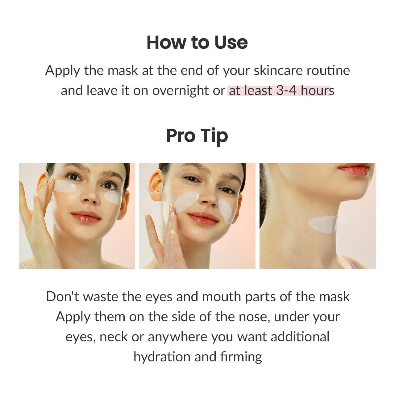 imageBIODANCE Soothing ampamp Renewal Duo Sea Kelp ampamp Caviar PDRN Real Deep Overnight Gel Mask for Glass Skin Korean Skincare Gift Set Christmas Gift Stocking Stuffers